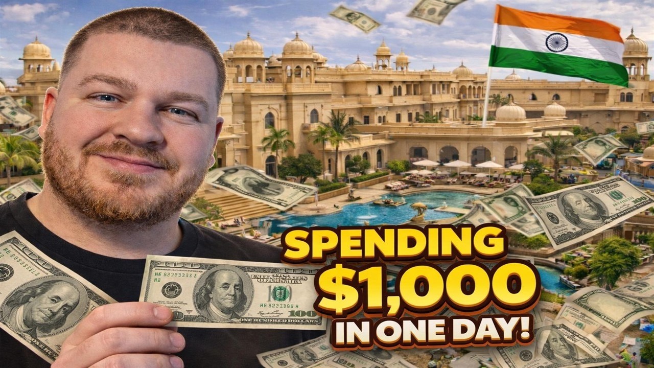 I spent 100,000 rupees in ONE DAY in DELHI! 🇮🇳 