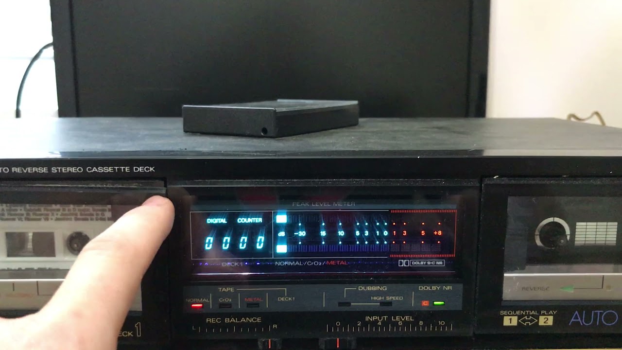 Fisher CR-W890 Verification.