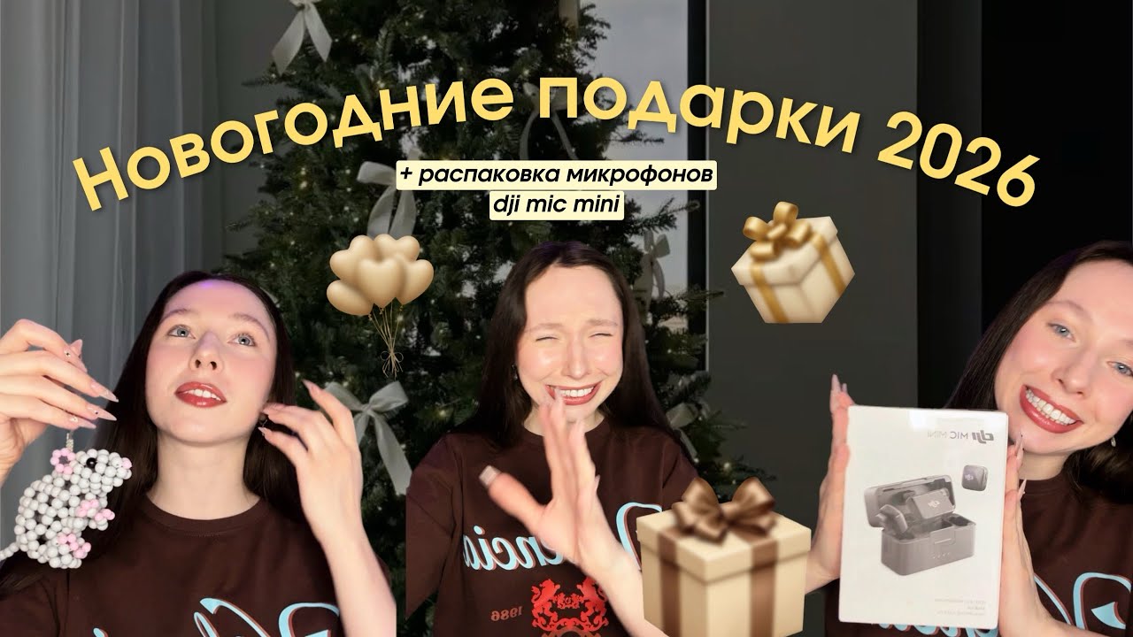 Подарки на Новый Год 2026 | Обзор микрофонов dji mic mini