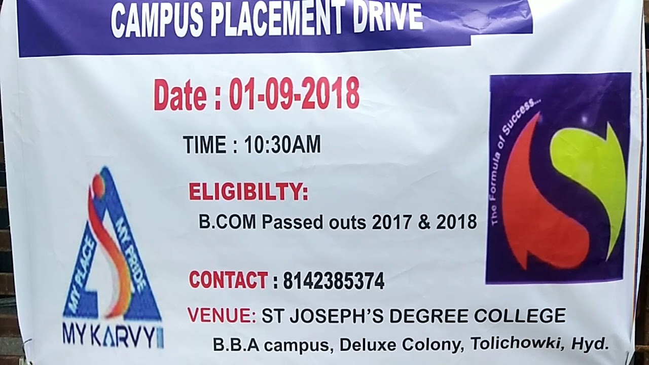 Campus Placement Drive