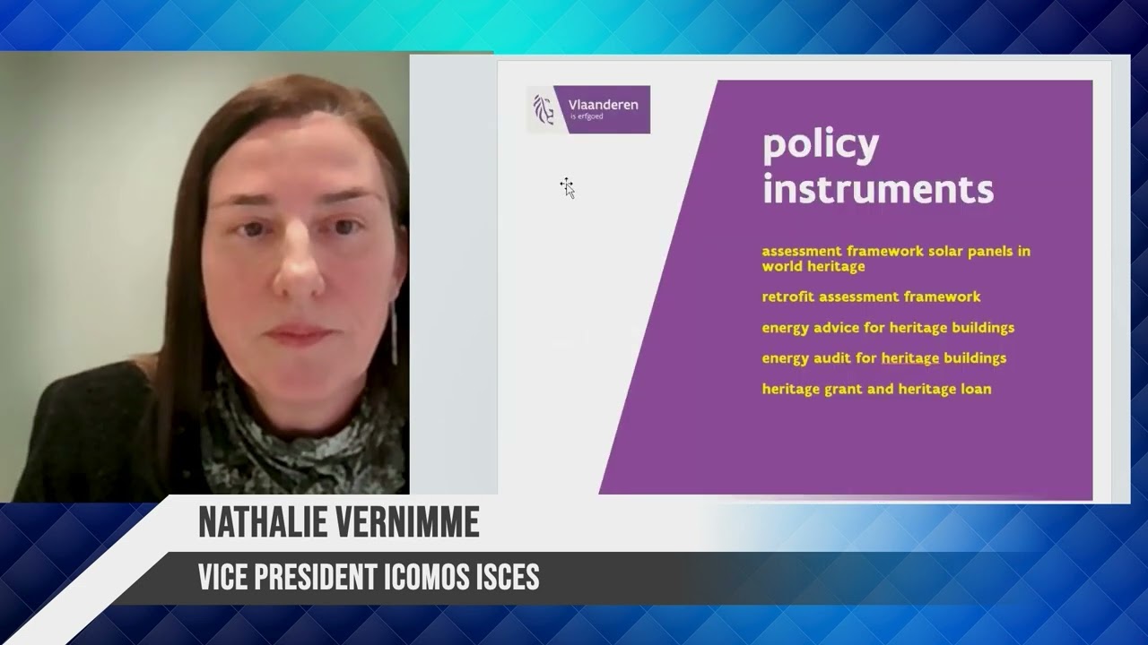 Nathalie Vernimme,  Research based policy strategies towards future proof built heritage in Flanders