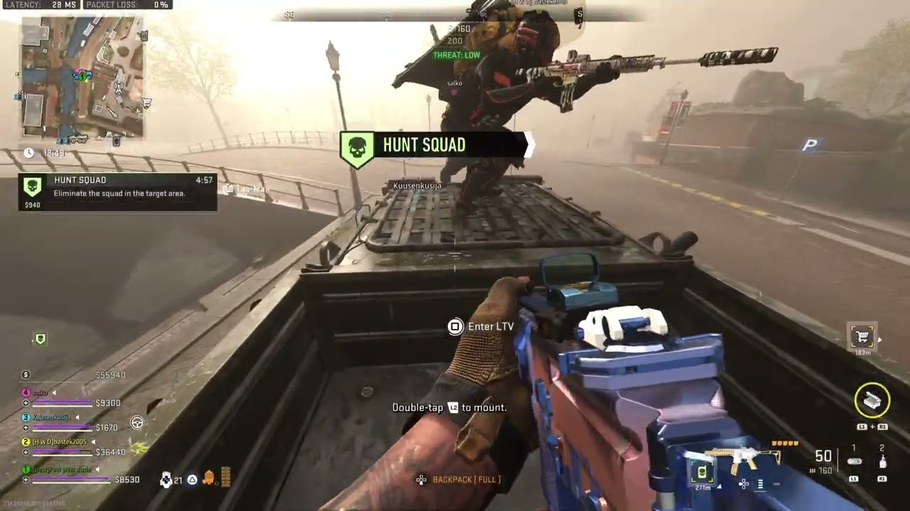 CoD DMZ Vondel - it took only three kills to become a bounty...