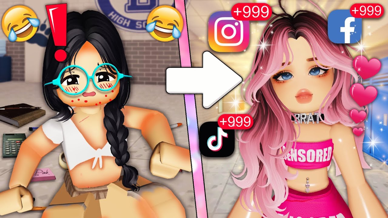💖 Ella era fea… ¿ahora es una rompecorazones?! 😱 | Rumi Berry Español