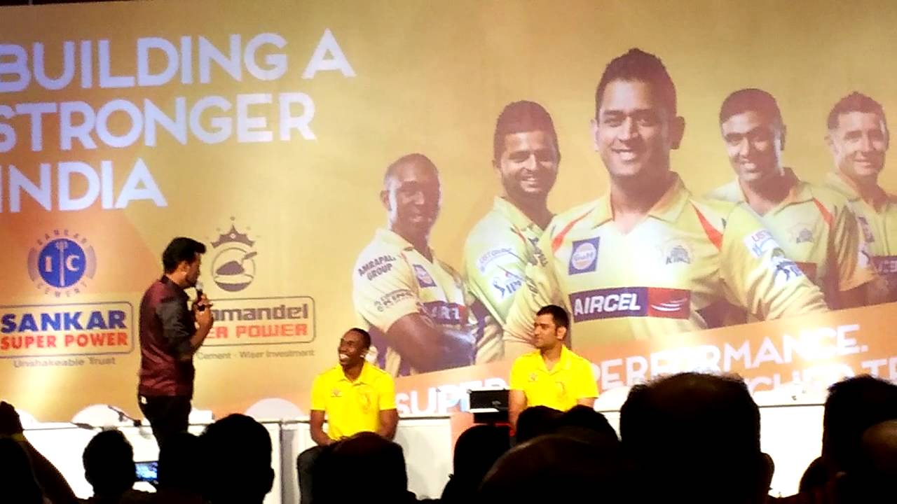 Dhoni and Bravo magic show