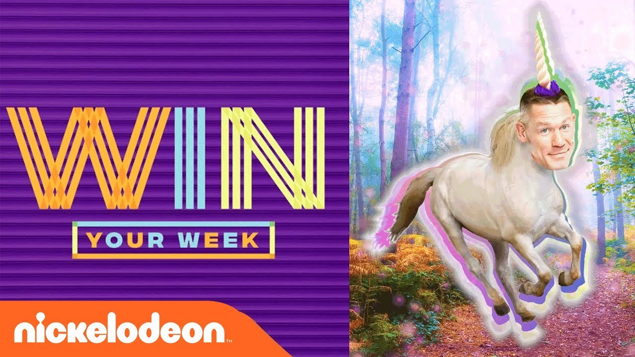 John Cena As a Unicorn🦄, April Fools' Day,  Family Dance Challenge & More! | #WinYourWeek | Nick