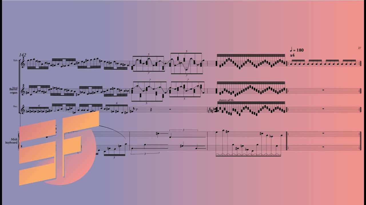 Raphaël Cendo — Berlin toccata [w/ score]