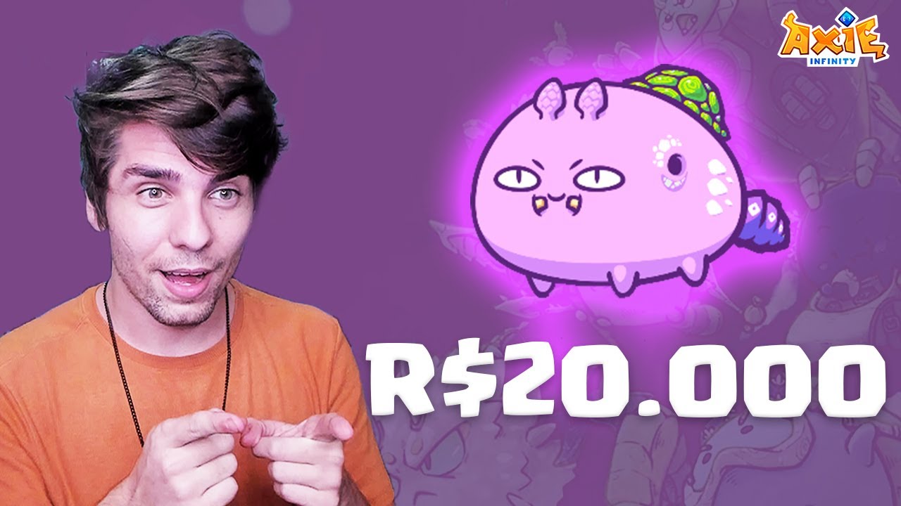 COMO VENDI UM AXIE POR R$20.000 ! - Axie Infinity