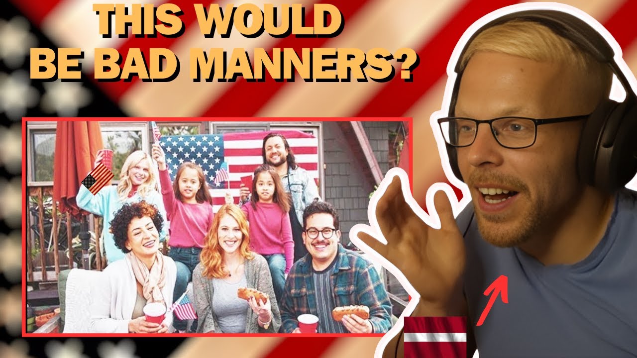 Latvian Reacts To 13 Things Americans Consider BAD Manners that SUPRISE Europeans
