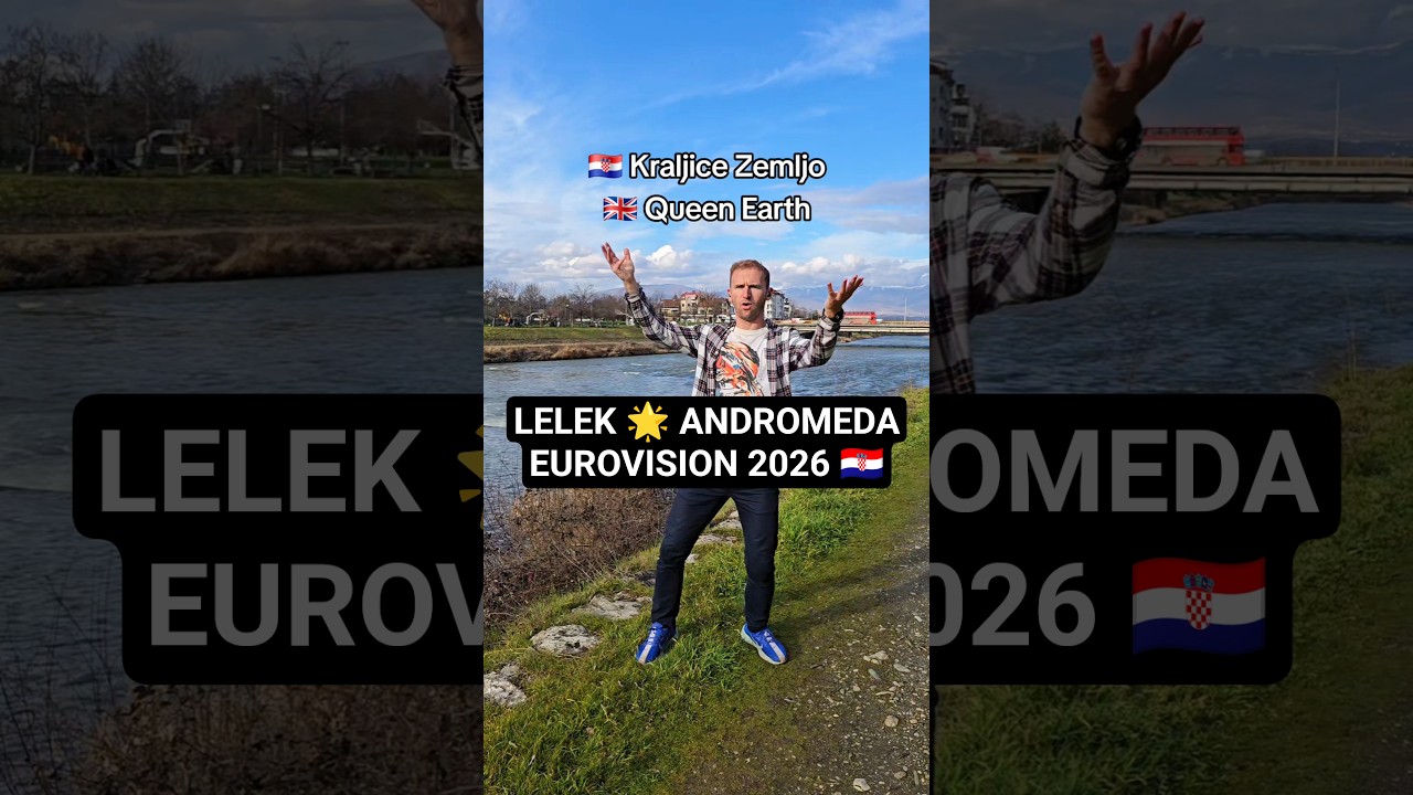 LELEK 🌟 Andromeda wins Dora 2026 🇭🇷 #eurovision #esc2026 #croatia