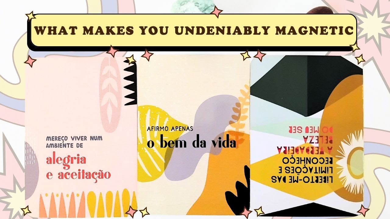 🧲 WHAT MAKES YOU UNDENIABLY MAGNETIC | Pick a Card Tarot Reading