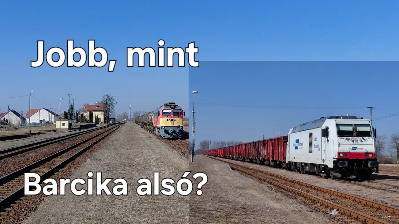 Tehervonati kiszolgálás a 92-es vonalon.