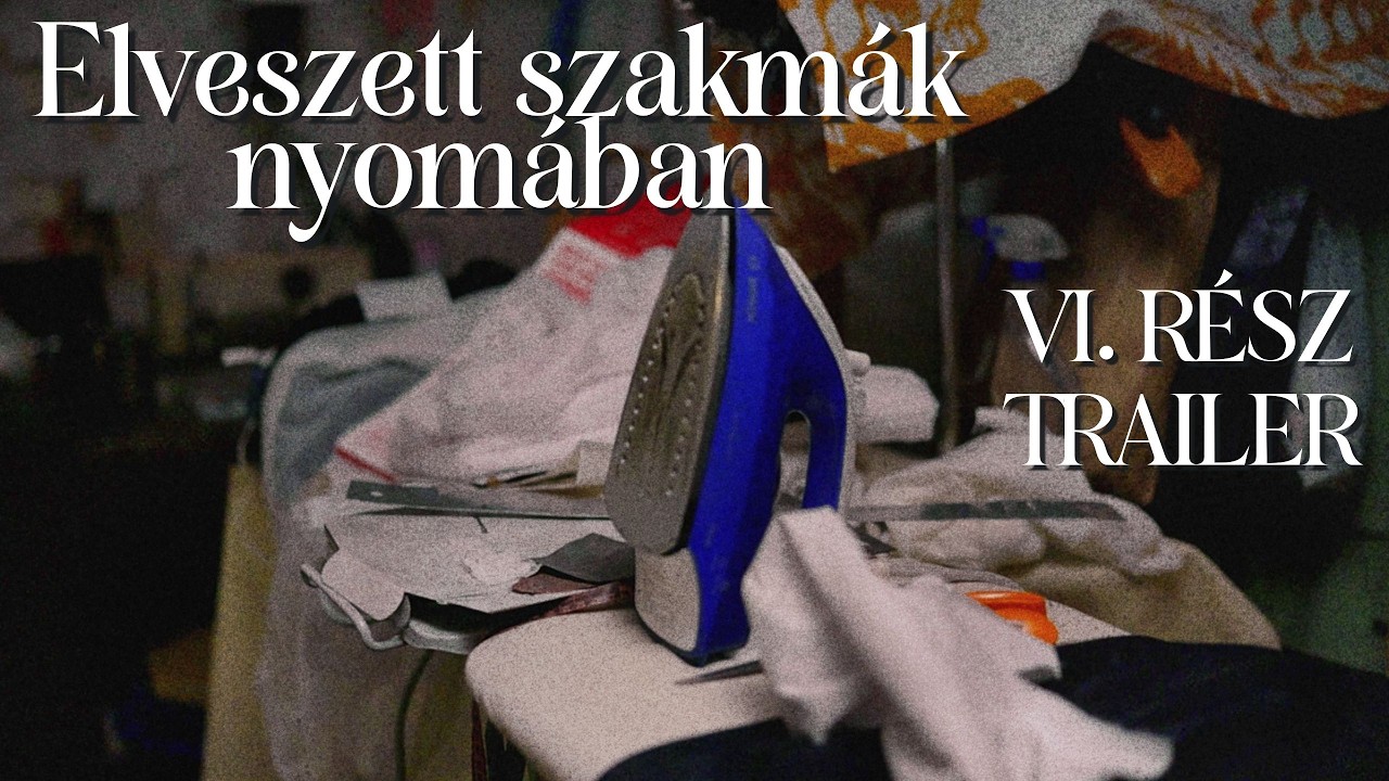Megérkezett az Elveszett Szakmák Nyomában – A szövet szelleme epizód előzetese.