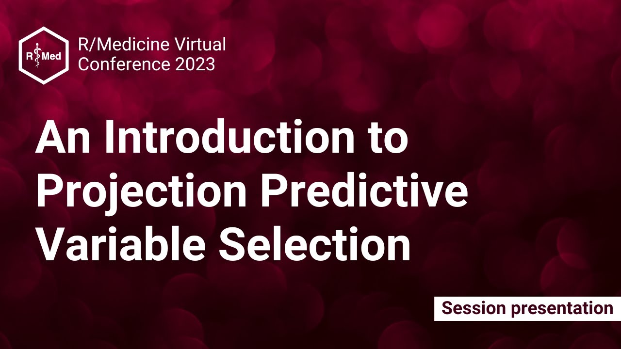 An Introduction to Projection Predictive Variable Selection