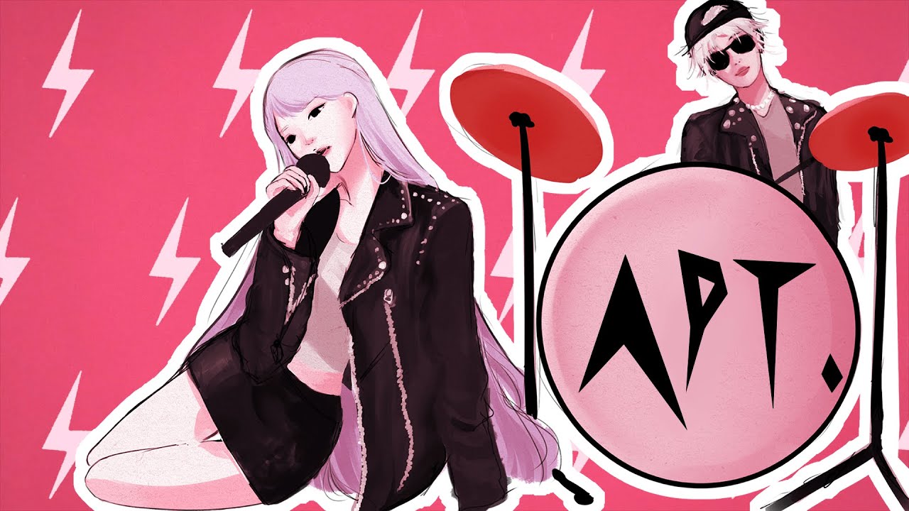 ROS&Eacute; & Bruno Mars - APT. Cover by @Reirarts @Minachua