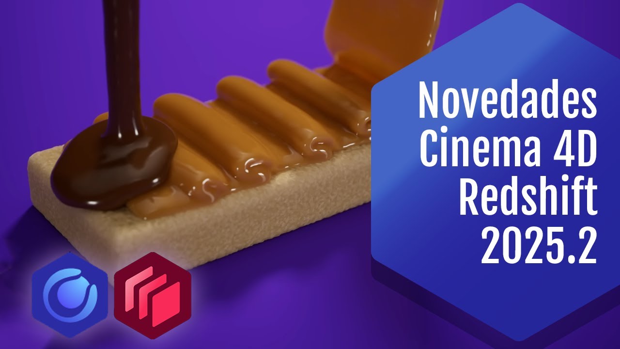 Novedades 2025.4 en Cinema 4D y Redshift