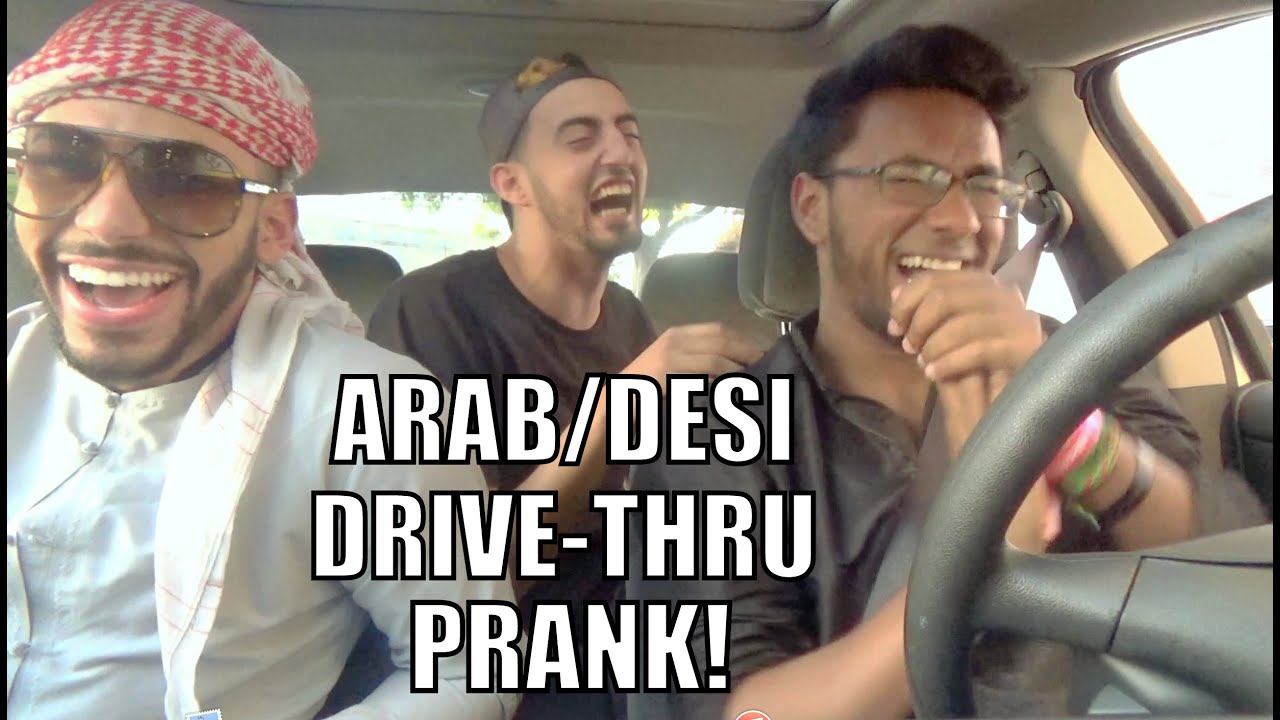 ARAB/DESI DRIVE-THRU PRANK!
