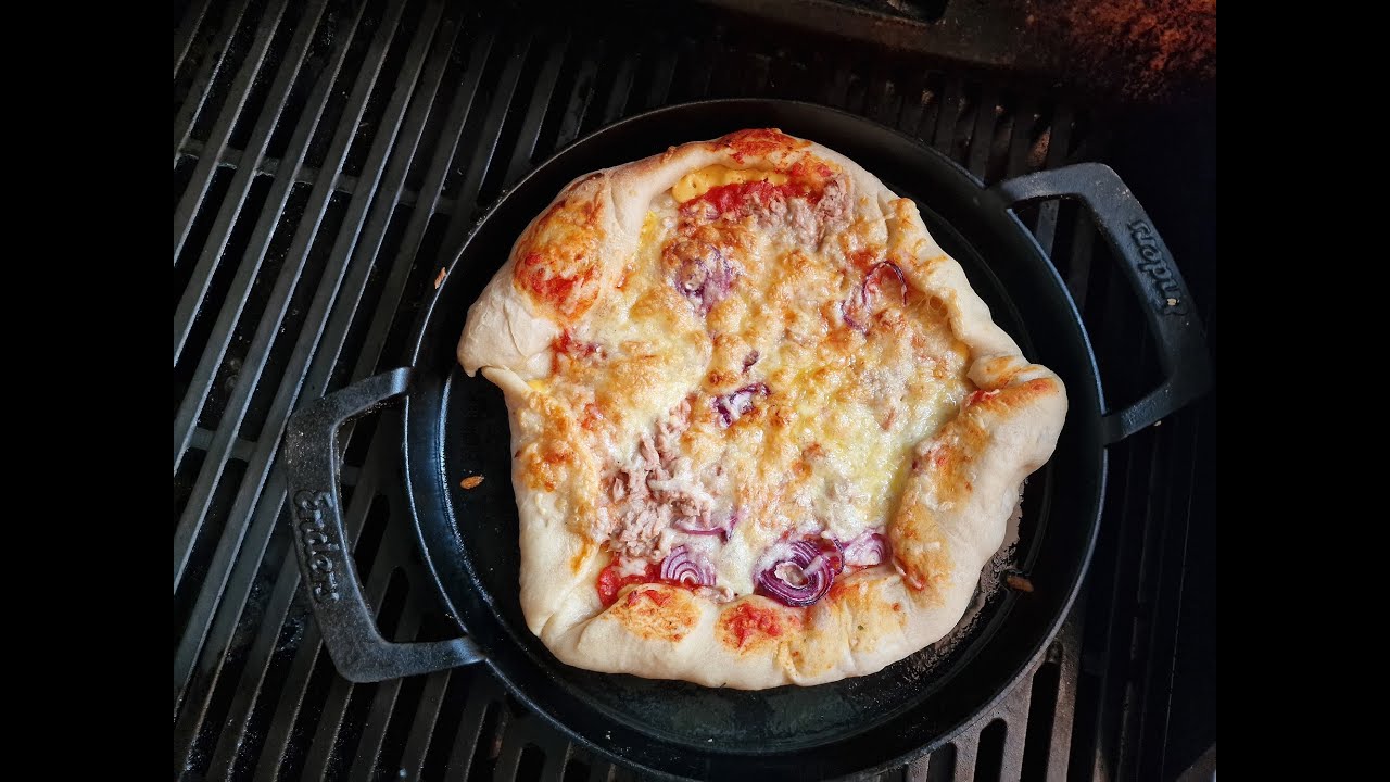 Wird das was ? Die XXL Pfannen Pizza