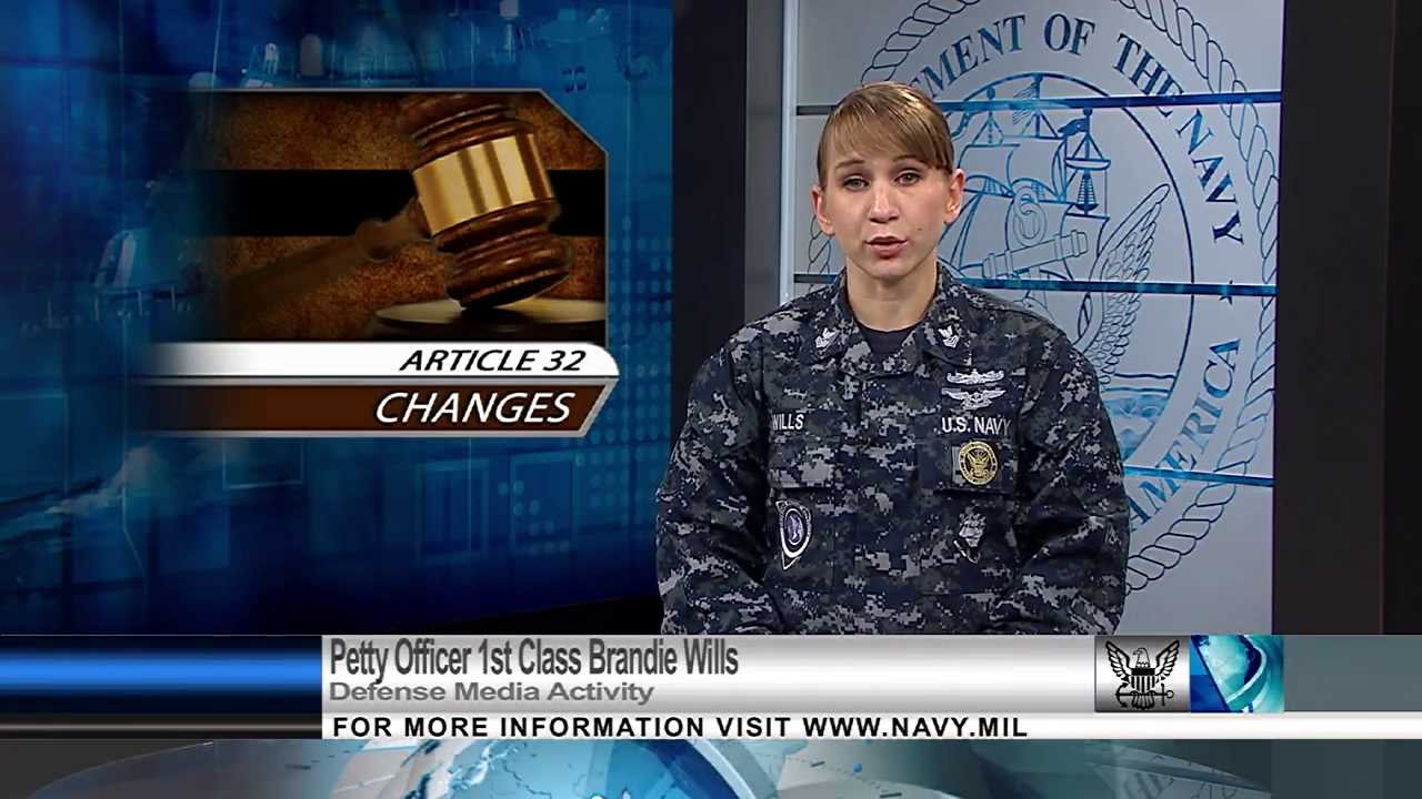 UCMJ Article 32 Changes