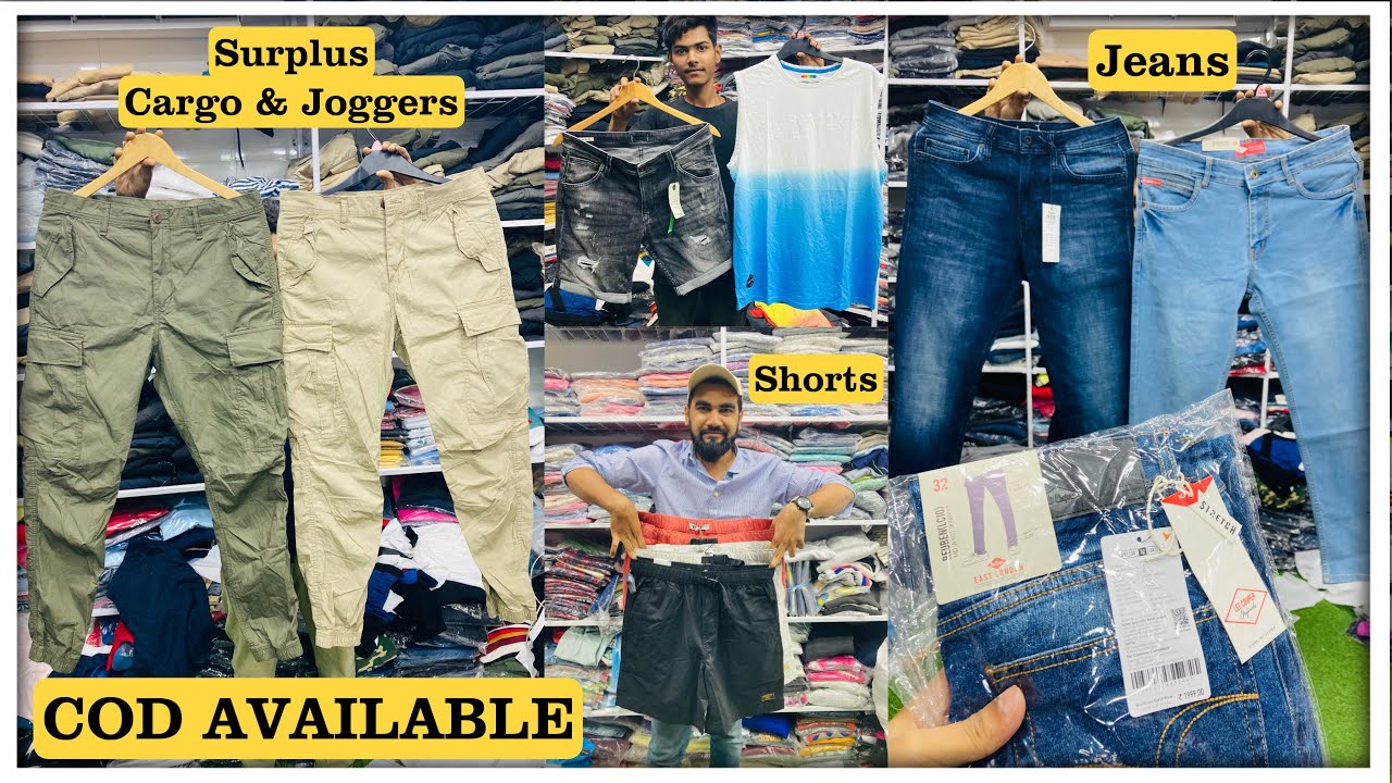Summer Collection | Biggest Surplus Garments Wholesaler in Mumbai | T-shirts | Shorts | Joggers