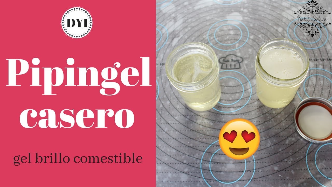 🙅‍♀️Cómo hacer pipingel o gel brillo casero| Natalia Salazar