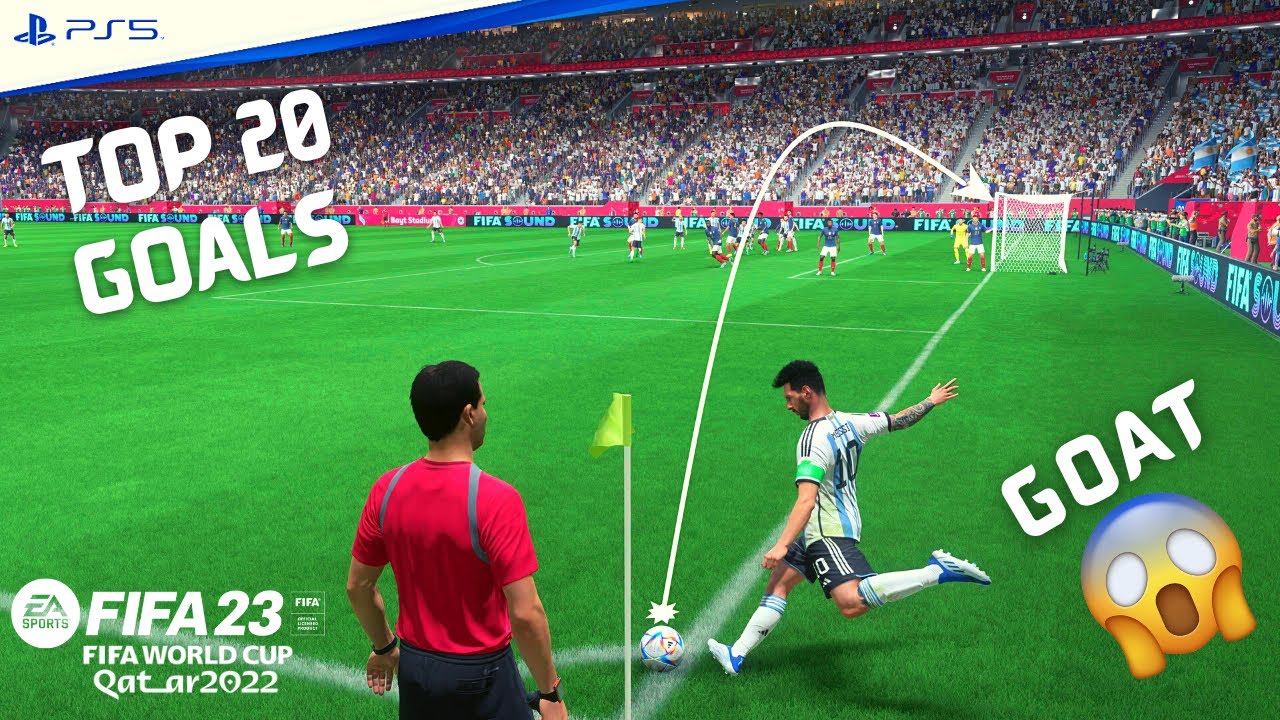 FIFA 23 — 20 ЛУЧШИХ ГОЛОВ | Чемпионат мира по футболу в Катаре 2022™ | PS5 [4K60] HDR