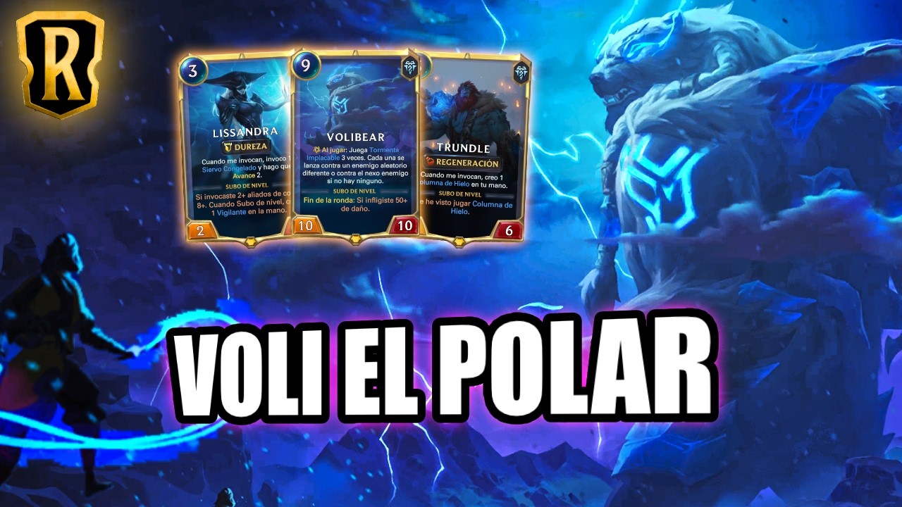 MAZO VOLIBEAR TRUNDLE LISSANDRA LEGENDS OF RUNETERRA #legendsofruneterra #runeterra