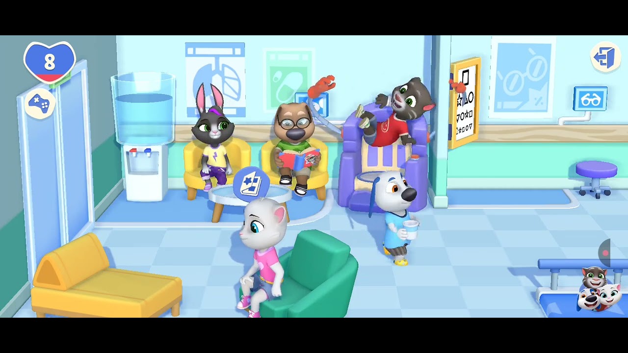Tom FAMILY  in a hospital 