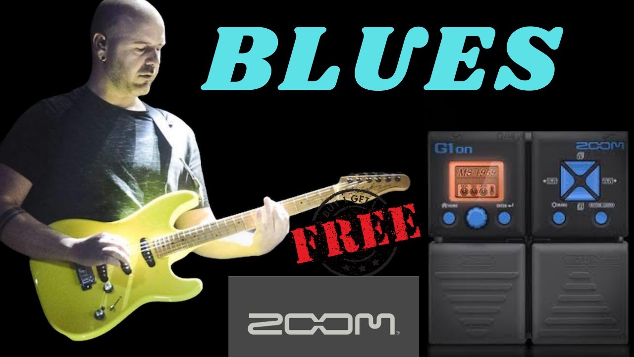 ZOOM G1on Blues FREE