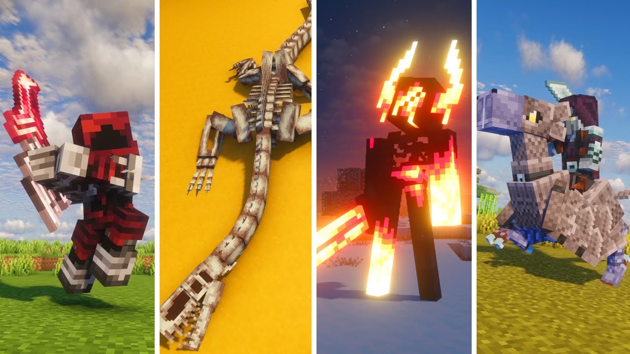9 новых модов для Minecraft за сентябрь | В их числе Hadean Breathe, Thermal Shock и Bone Dragon