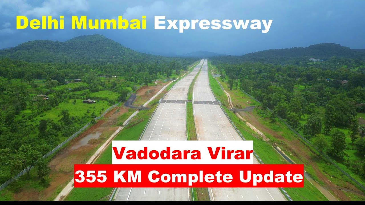 Vadodara Virar Section 355 KM | Complete Monsoon Update | Delhi Mumbai Expressway | Detail Analysis