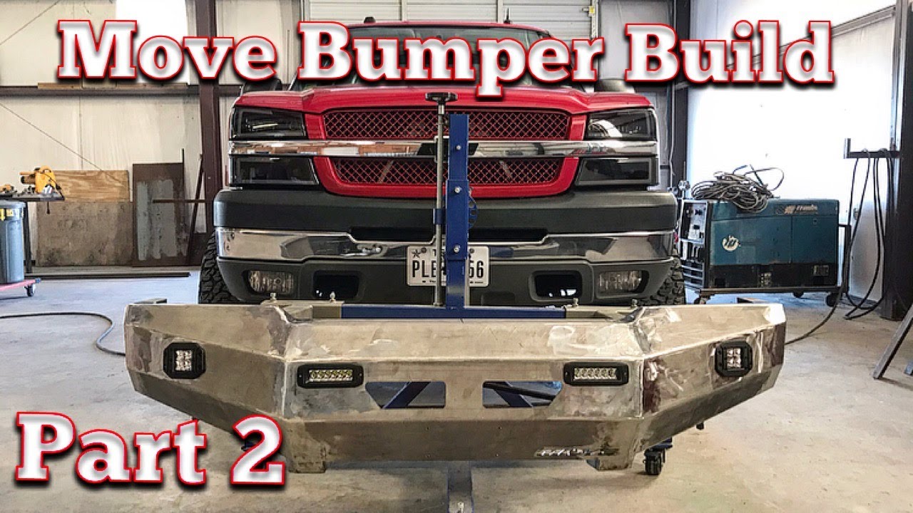 DIY Move Bumper Front Bumper Build 2004 Chevy (Part2)