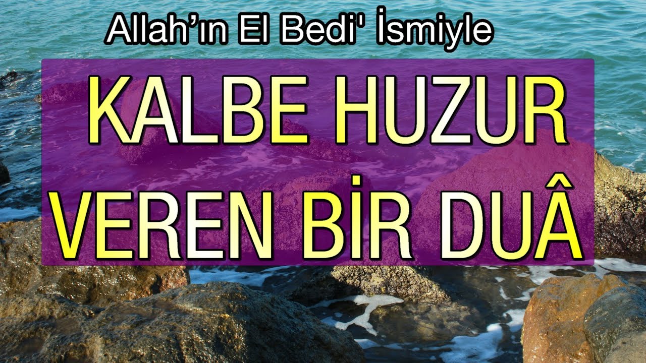 Huzur İçin Dua – Ey Rabbimiz! Nurlu aydınlığına kavuştur, ellerimizden tut! Duamızı kabul eyle.