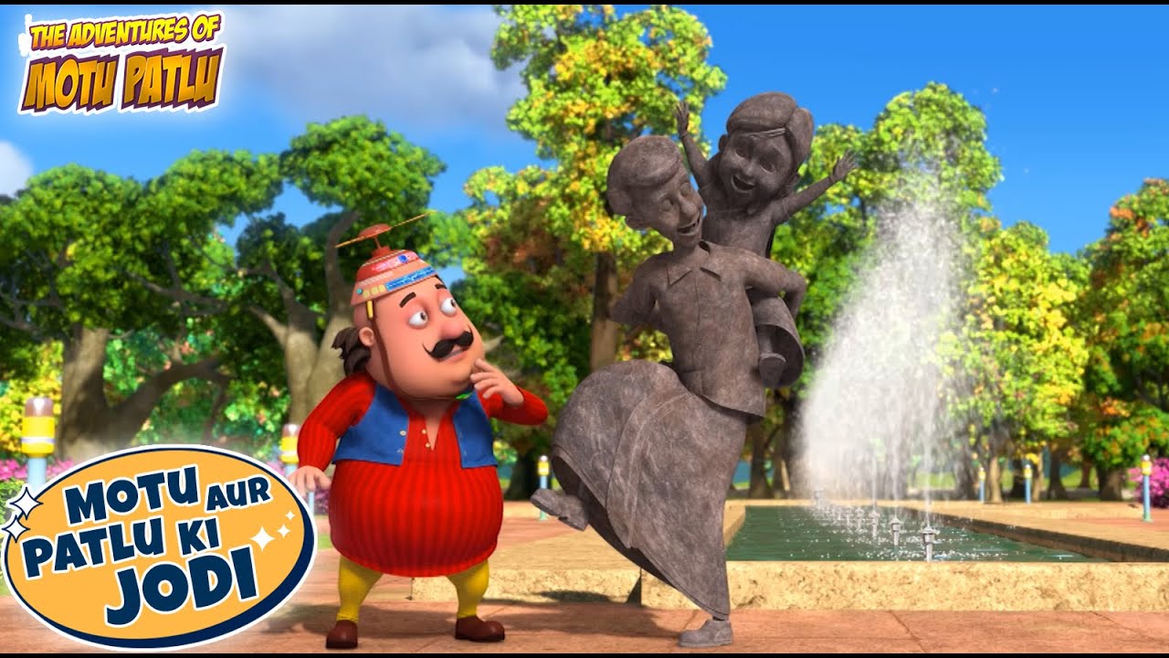 Human कैसे बन गए Statue? | Motu Patlu New|Cartoons For Kids | Motu Patlu Ki Jodi | #spot