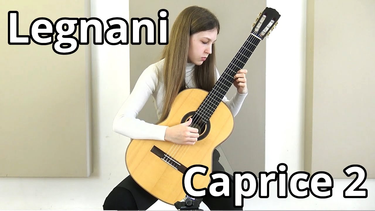 Luigi Legnani - Caprice op. 20 Nr. 2 (16 year old guitarist)