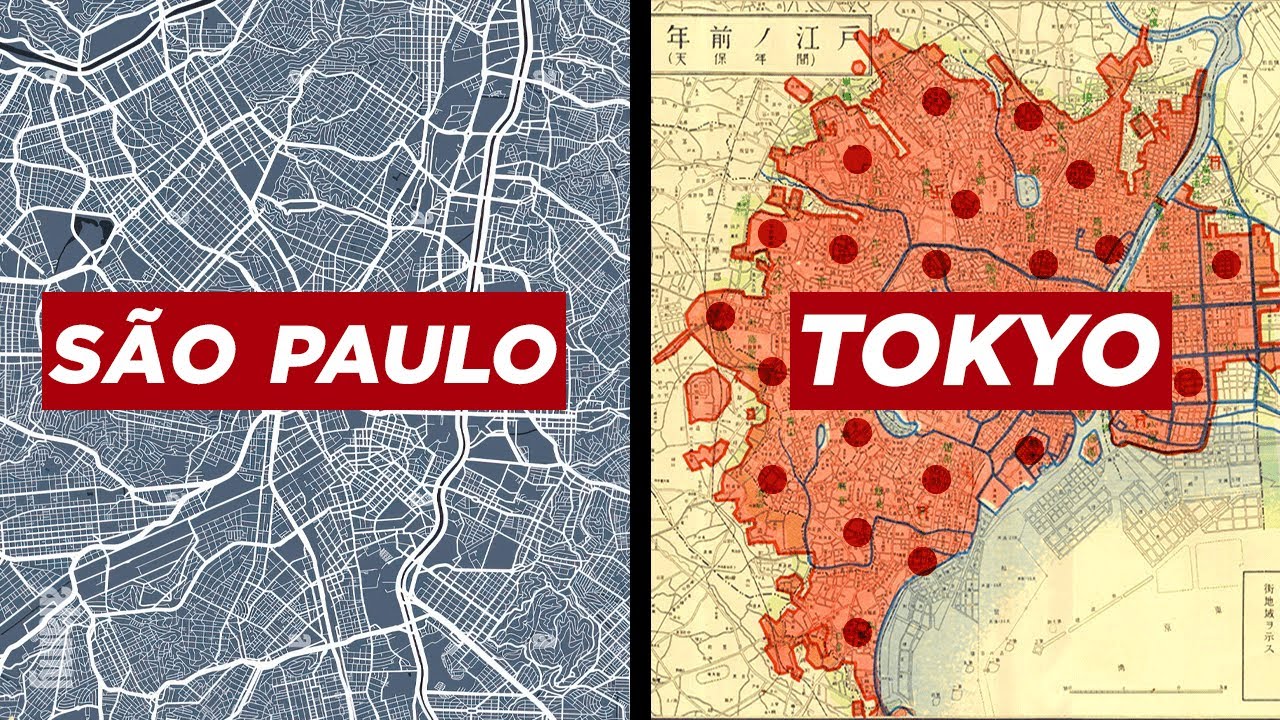 Por que Tokyo &eacute; perfeitamente bem desenhada?