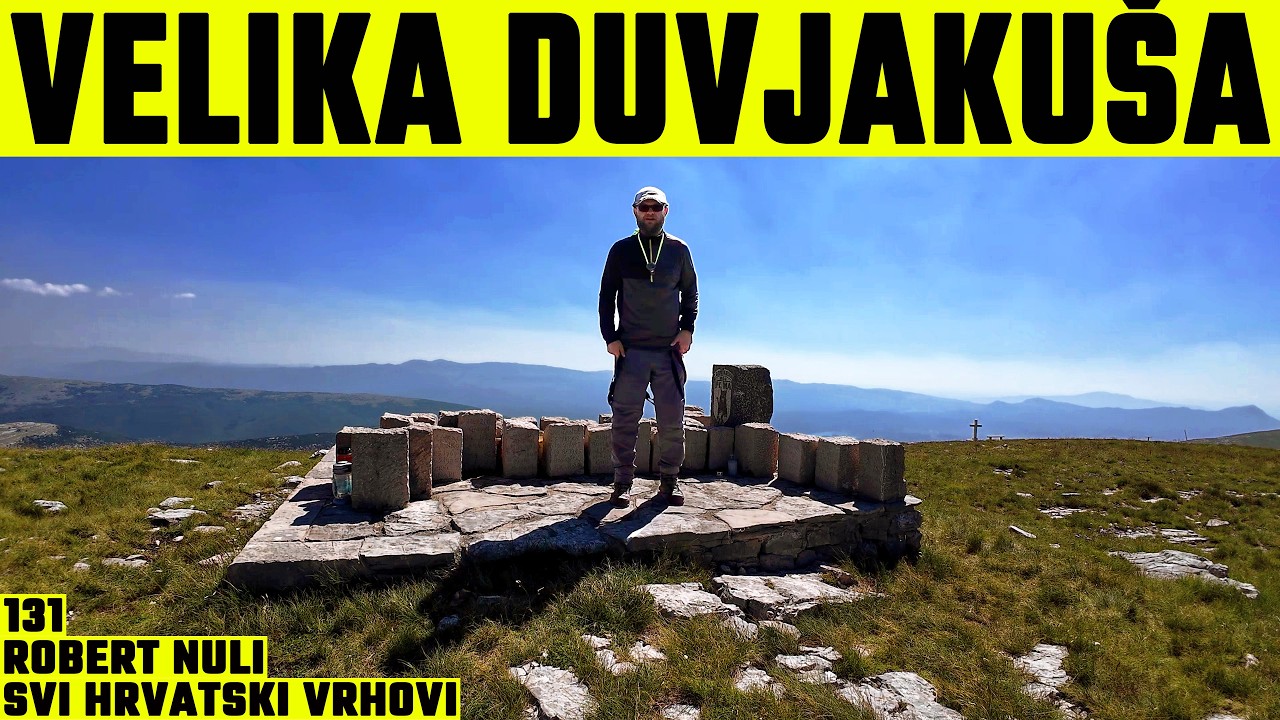 Velika Duvjakuša, Dinara, 1708m - planinarenje [131. VRH iz serijala SVI HRVATSKI VRHOVI] 4K