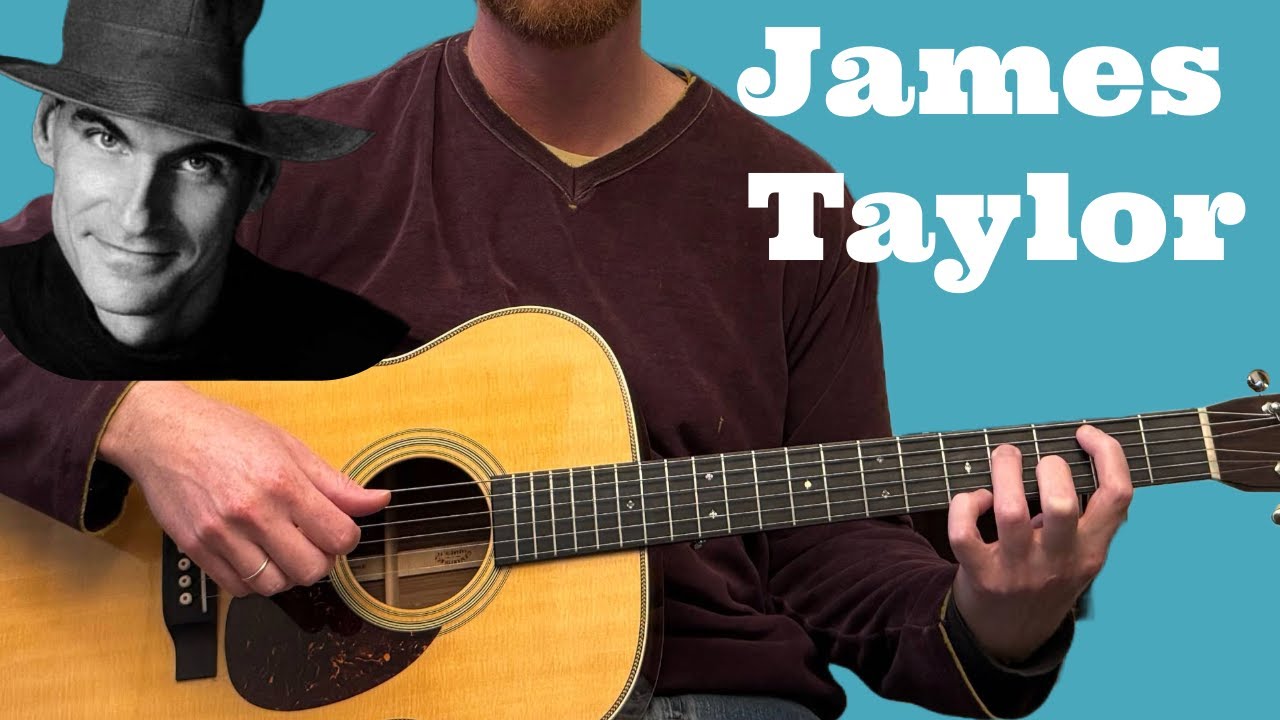 James Taylor - The Frozen Man - Fingerstyle Guitar Lesson + Tab