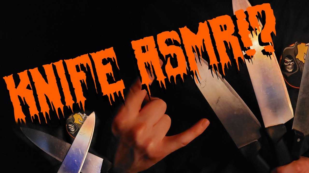 ASMR | Knife Tapping | Sounds 🔪🎃 #asmr