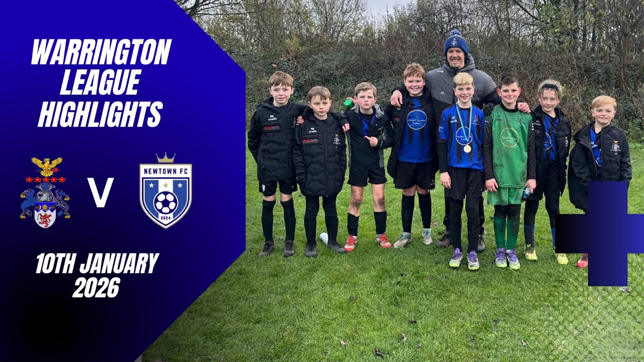 Game Highlights | Cadishead U10 Blacks v Newtown Ninja’s | WJFL League | Saturday 10th January 2026