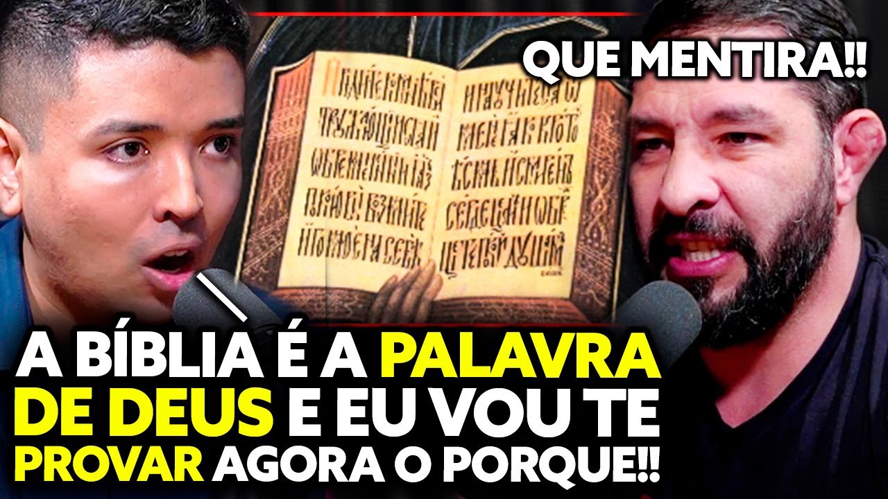 DEBATE: CRISTÃO E ATEU DEBATEM A VERACIDADE DA BÍBLIA | Cauê Santos Podcast