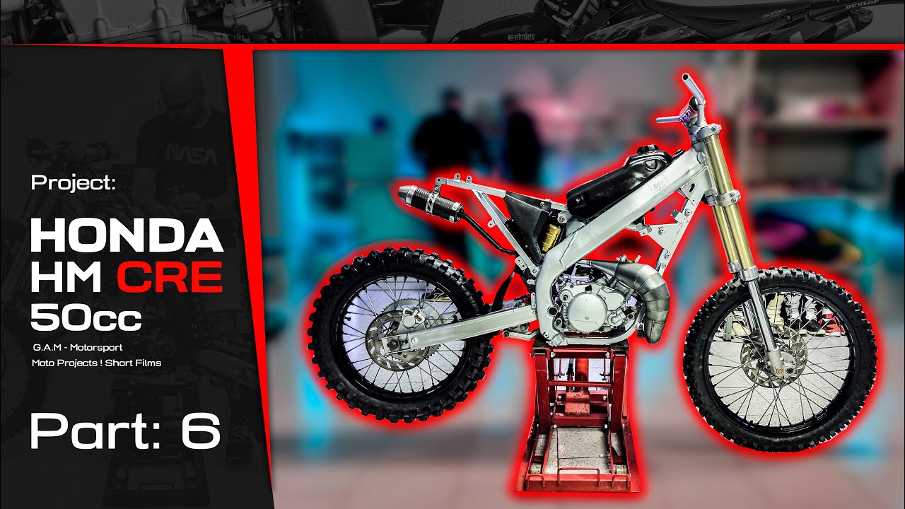 Honda (HM) CRE 50 | Part: 6 | Let's start assembling!