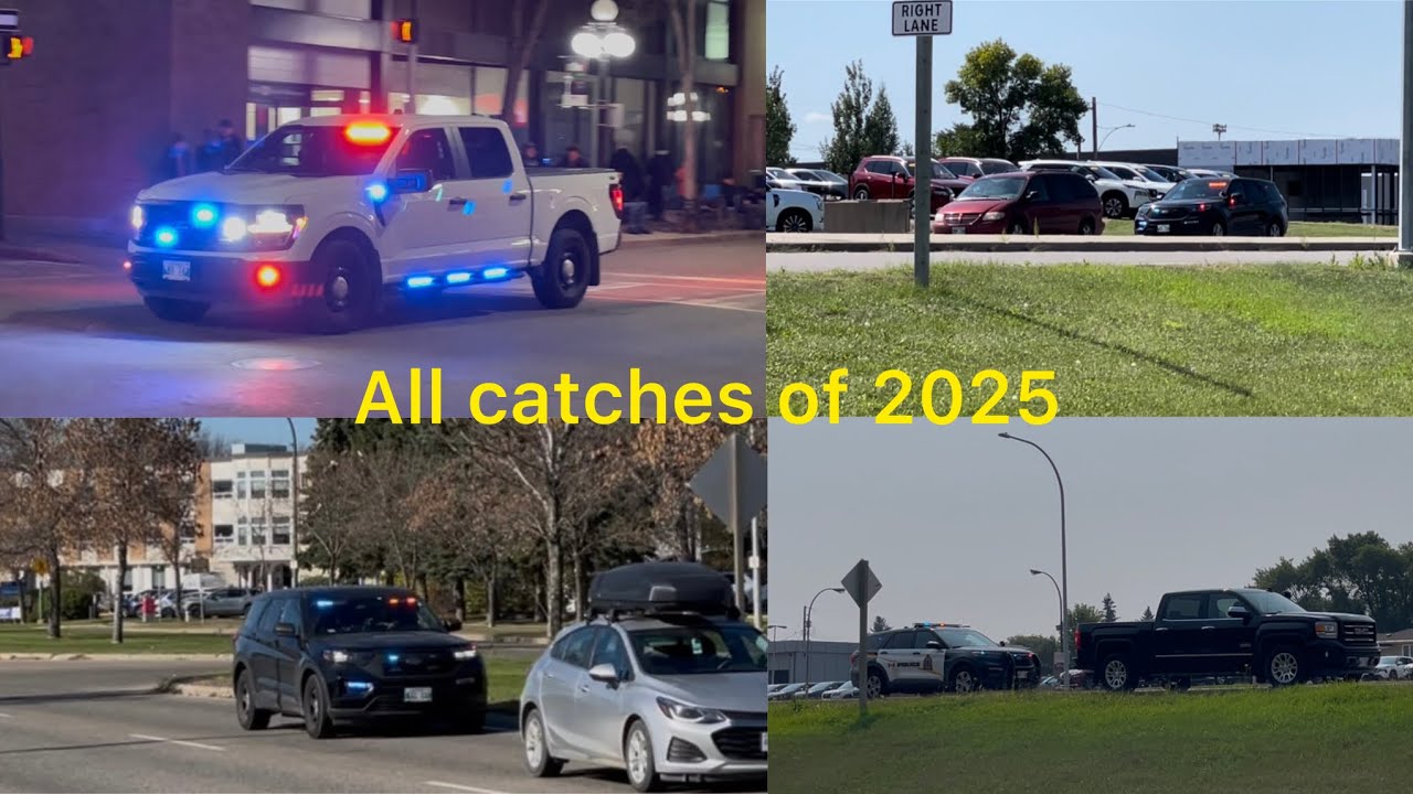 2025 compilation of emergency vehicles (responding, traffic stops, Christmas ￼parade, and more)￼￼￼￼