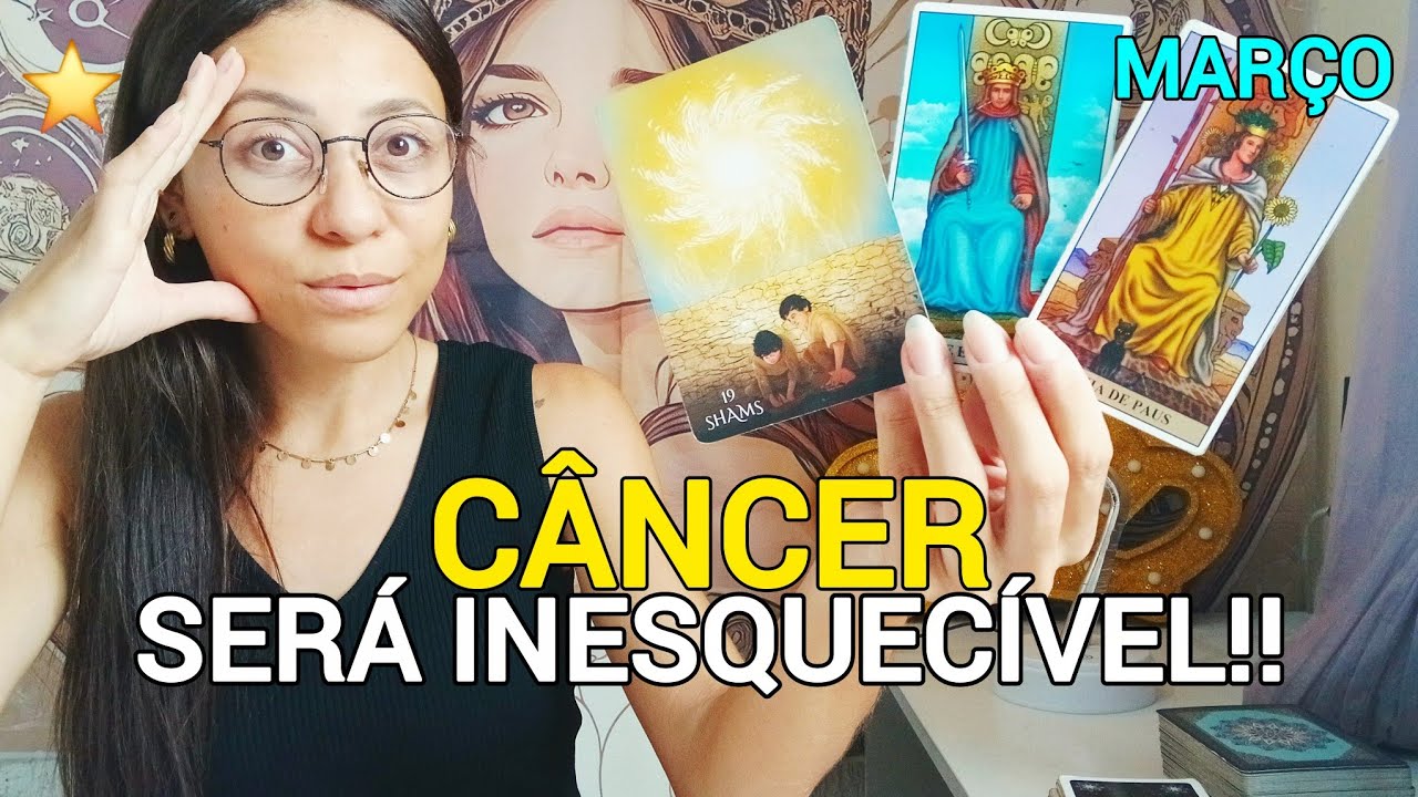 CÂNCER♋️MARÇO💥Alguém Te Enxergará no MEIO DA MULTIDÃO! Não Foi Fácil Mas Esse Vazio SERÁ PREENCHIDO!