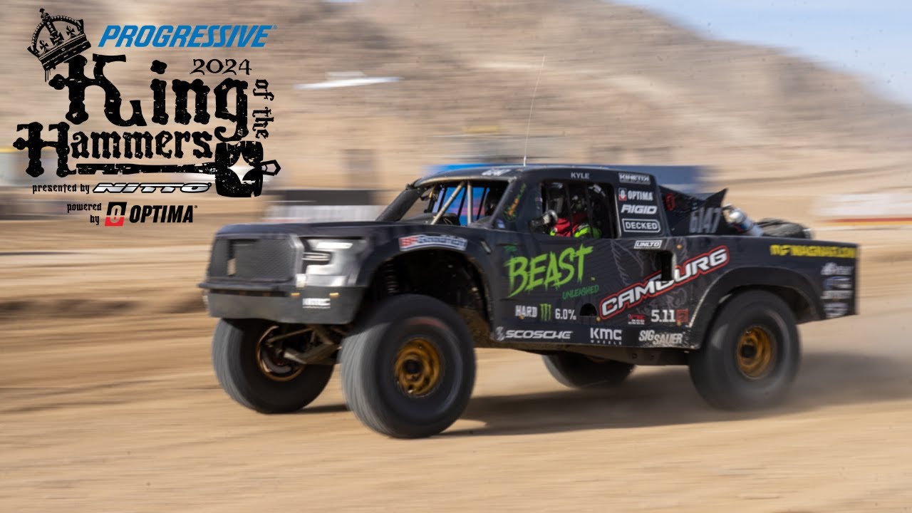 King of the Hammers 2024 Trophy Trucks and Buggy Highlights | Open Desert and Short Course Recap