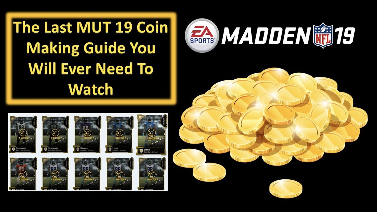 The Best Way To Make Coins In Madden 19, Period.
