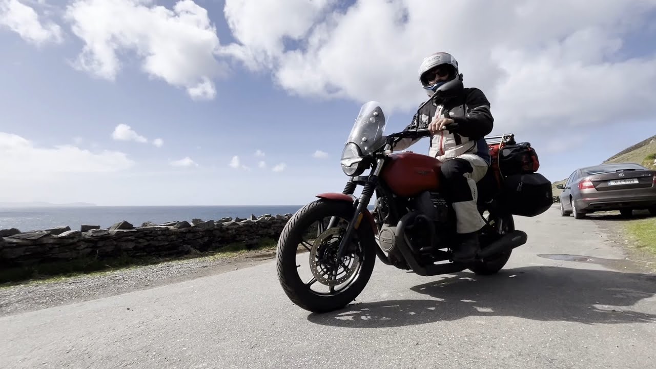 Motorcycle tour from Slea Head to Valentia Island featuring Dolphins!