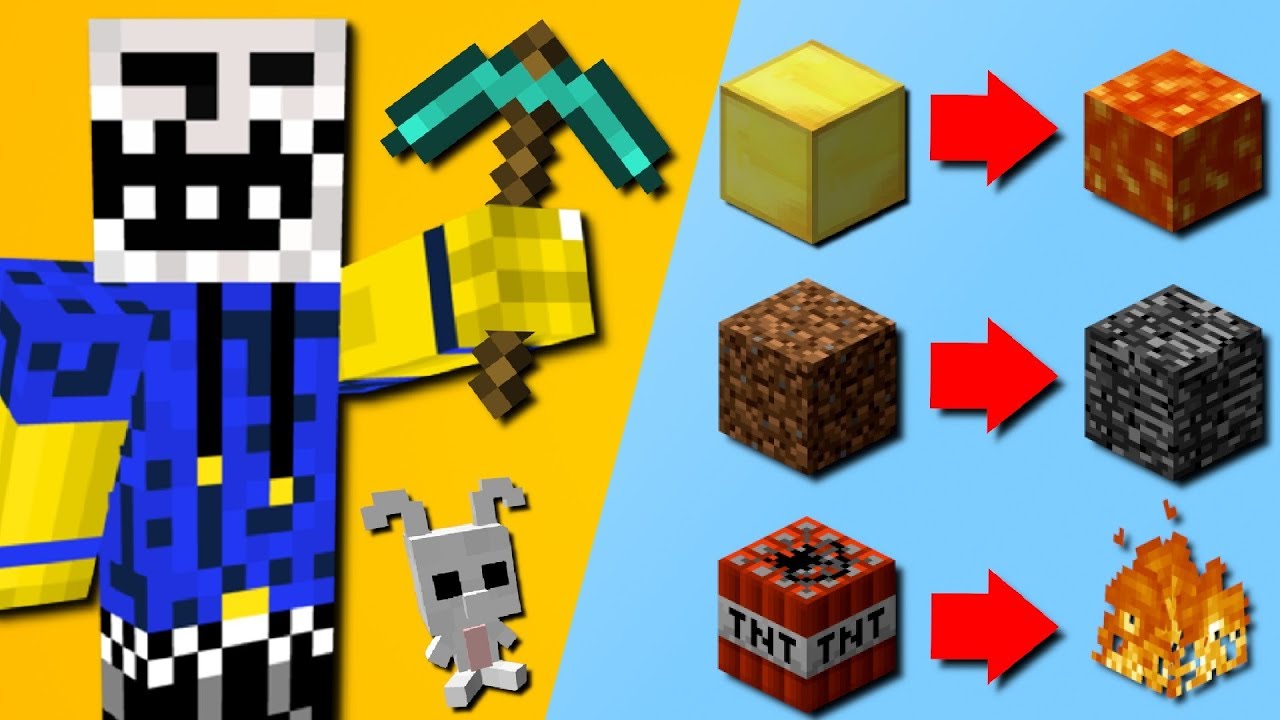 Diamant zu Lava! (Fake Blöcke zum Trollen) (Troll Wars)
