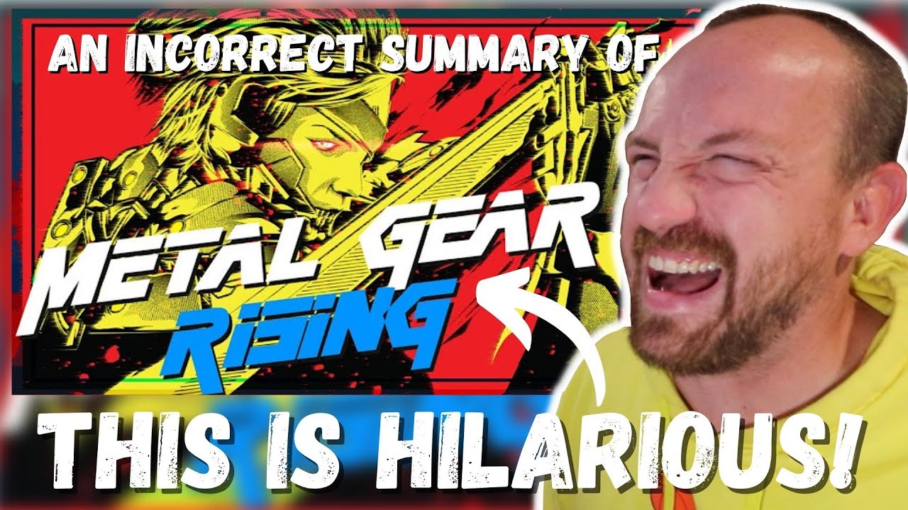 SO WEIRD BUT HILARIOUS! An Incorrect Summary of Metal Gear Rising | Part 1 (REACTION!) Max0r