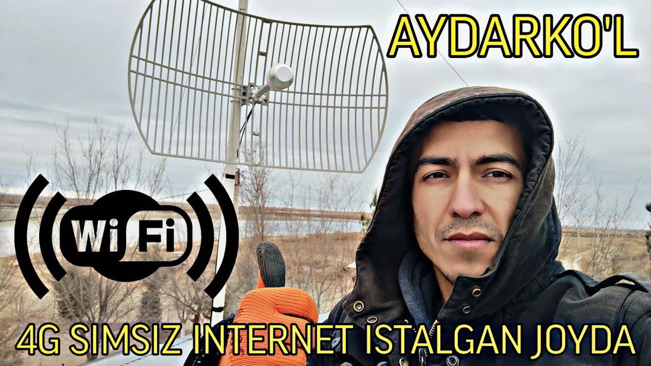 MOBIL 3G 4G INTERNET YO'Q JOYDA SIMSIZ INTERNET #wifi #internet #simsiz