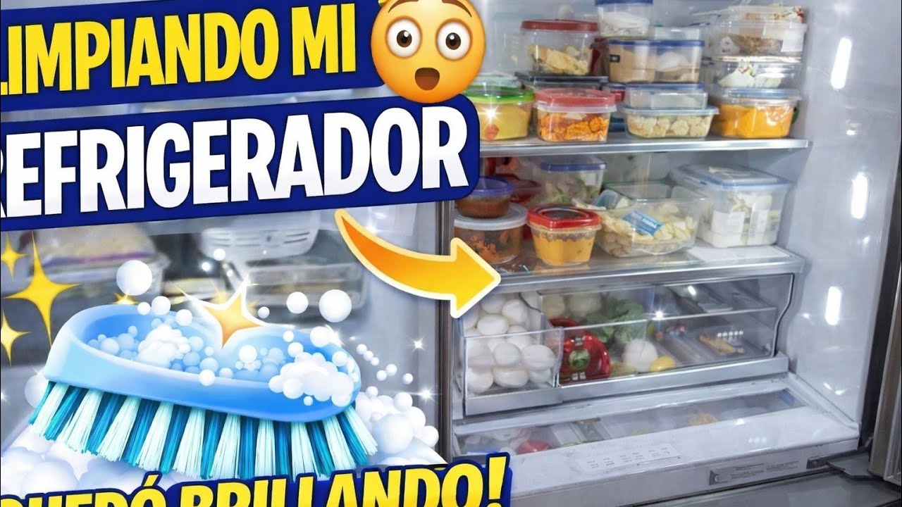 *LIMPIEZA PROFUNDA DE MIS REFRIGERADORES 🧼❄️ ¡Quedaron Como Nuevos! 😱✨**